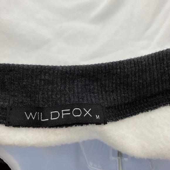 Wildfox Black and White Classic Sweatshirt | Made in United States - Picture 4 of 6